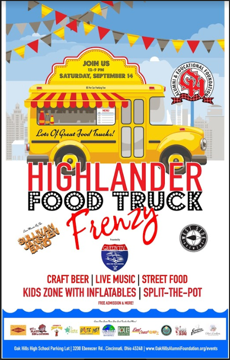 flyer of Food Truck Frenzy